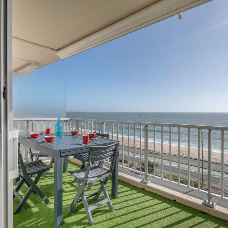 Appartement face mer avec balcon à La Baule -6pers - Apartment - 1