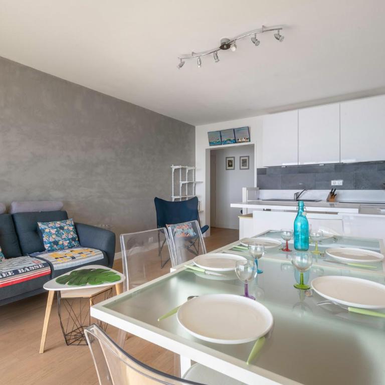 Appartement face mer avec balcon à La Baule -6pers - Apartment - 7