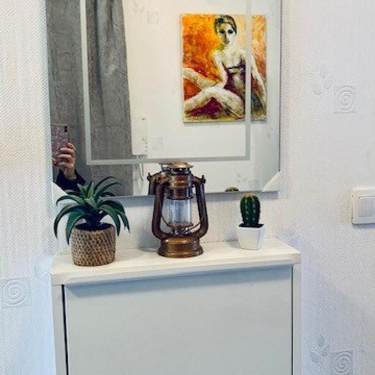 Charmant F2 avec terrasse, parking, et WiFi - à 600m des thermes d'Amélie-les-Bains - Apartment mit 1 Schlafzimmer - 5