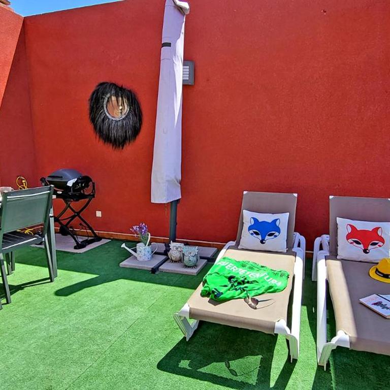 Ferienhaus CASA CALETA - Caleta Fuste - Meerblick - Pool - Glasfaserinternet - Three-Bedroom House - 5