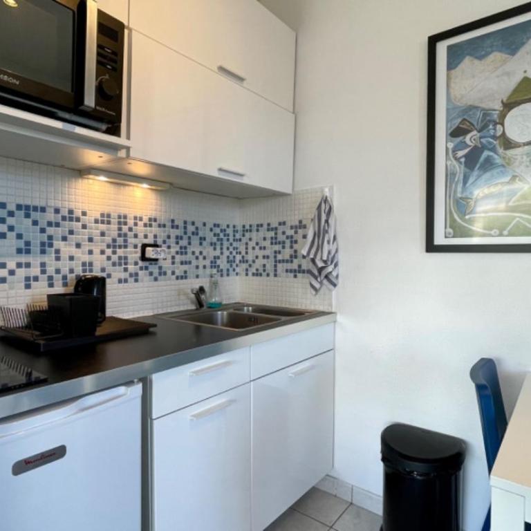 Ideal vacation apartment in Juan-les-Pins, with a pool and 5 minutes from the beach - Appartement 1 Chambre - 5