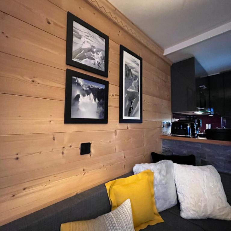Le 41 du Lyret - Appartement type studio pour deux avec vue sur les Aiguilles dans Chamonix Centre - Estudio con vistas a las montañas - 23