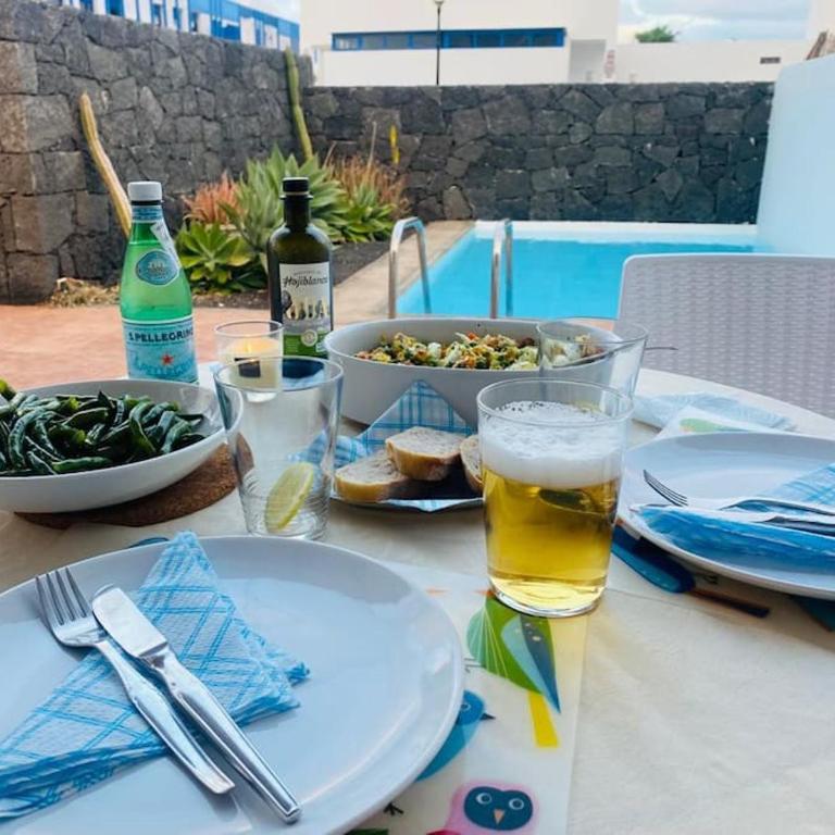Casa en Playa Blanca con piscina privada y cerca de Marina Rubicón - Casa de 2 dormitorios - 8