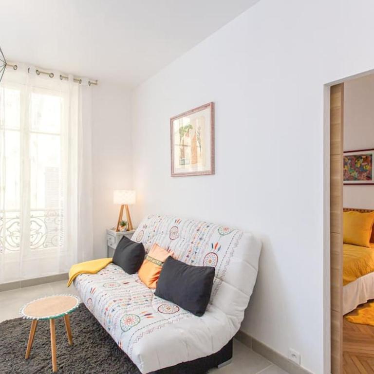 L6 Staywiz us - 2Rooms 2mins walk from Negresco & Sea AC-Wifi - Appartement 1 Chambre - 28