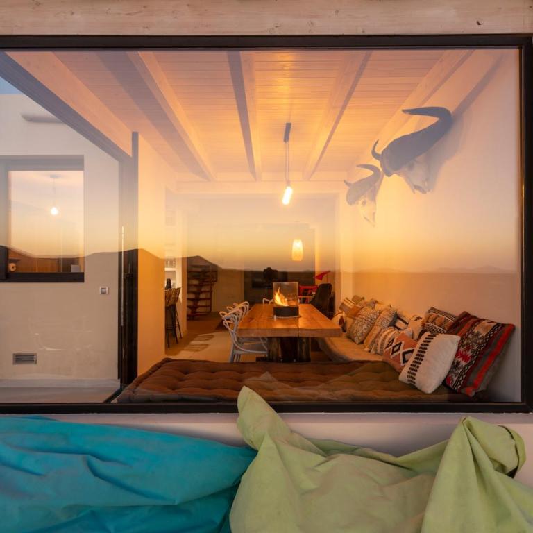Villa Calderón Hondo. Top design , views and pool Lajares-Corralejo - Two-Bedroom Villa - 12