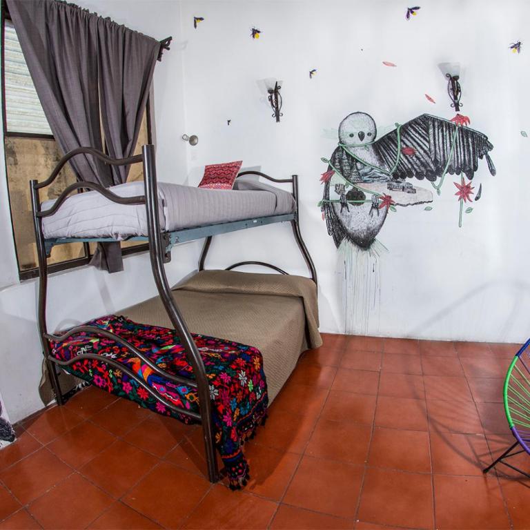 Gente de Más Hostel - Cama en habitación compartida mixta de 4 camas - 1