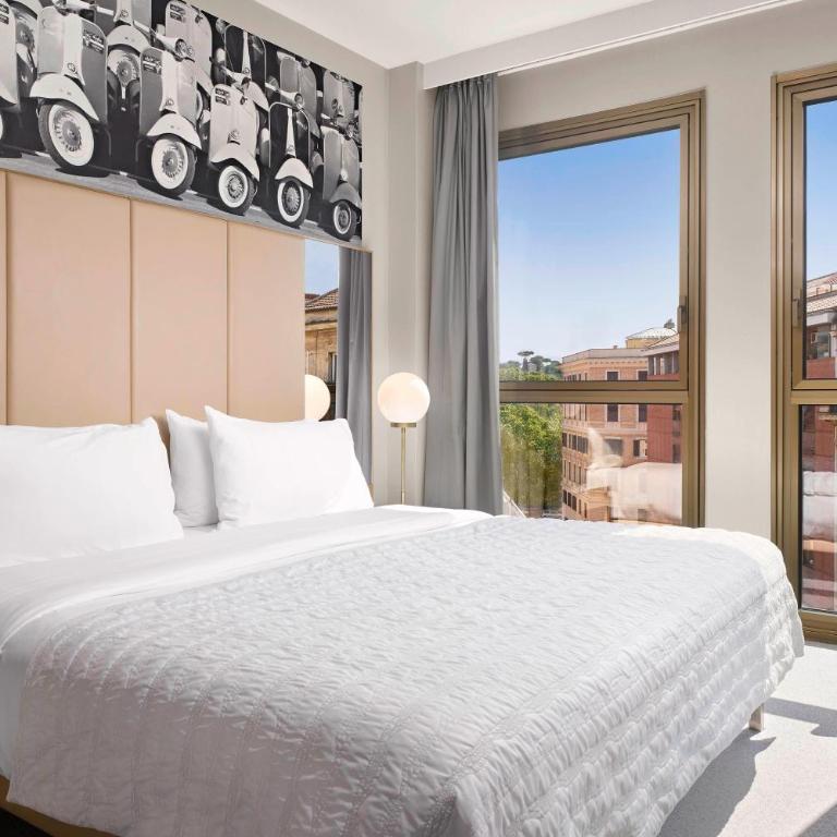 Le Meridien Visconti Rome - Deluxe Triple Room, Larger Guest room, Limited view - 1
