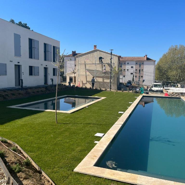 Les Papillons du Ventoux - L'Aurore de Provence - twee slaapkamerappartement met terras en tuin - Apartamento de 2 dormitorios - 33