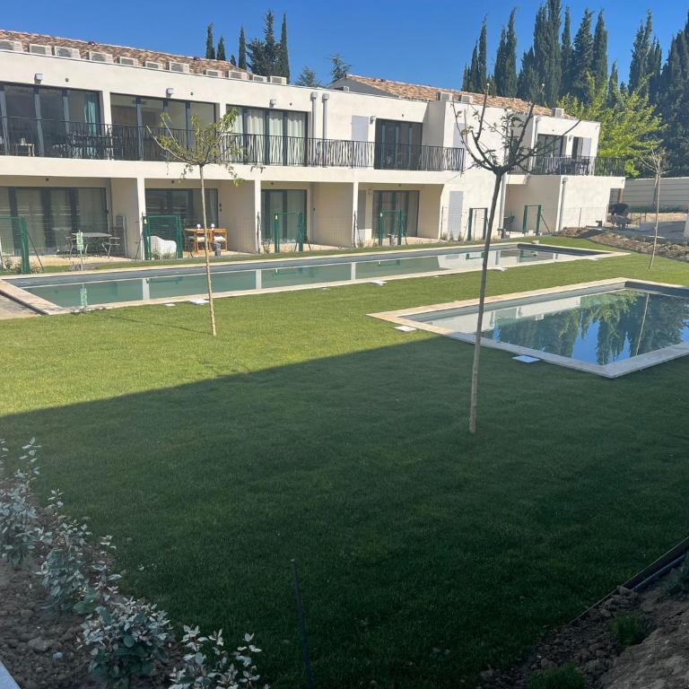 Les Papillons du Ventoux - L'Aurore de Provence - twee slaapkamerappartement met terras en tuin - Apartamento de 2 dormitorios - 31