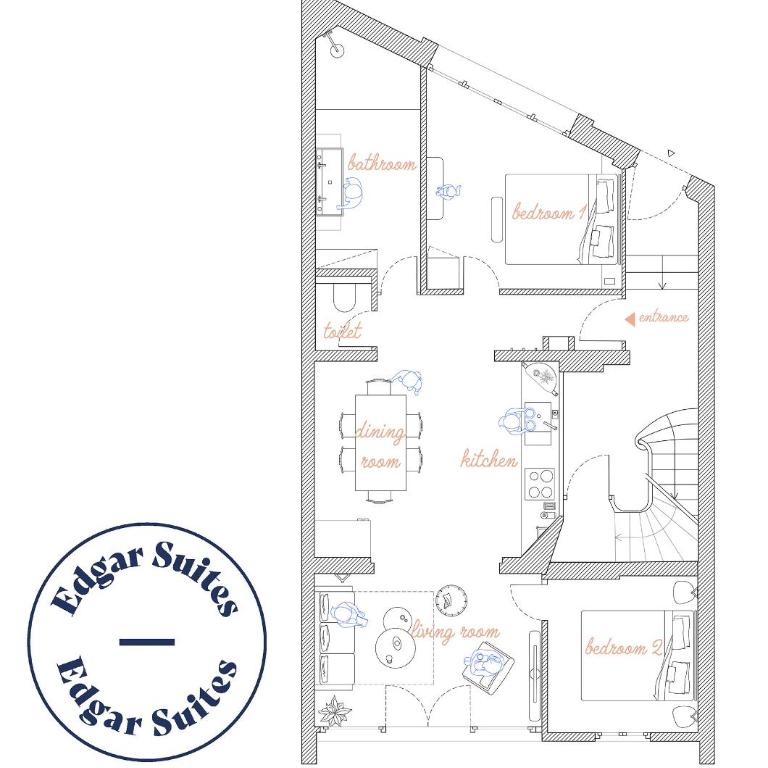 Edgar Suites Auteuil - Le Marois - Apartment N°1 : 2-bedrooms - 11