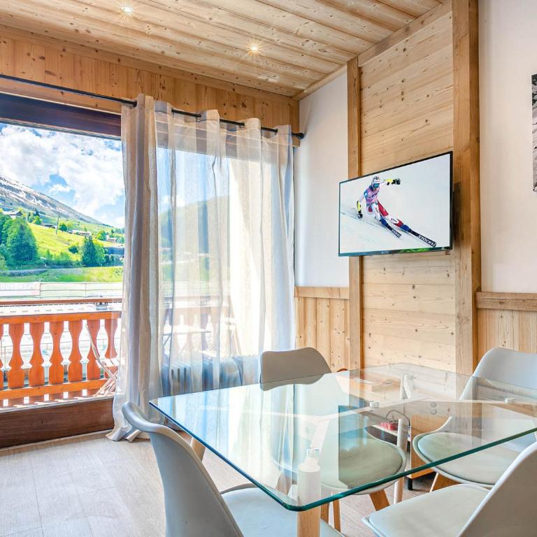 Grand Studio cabine, balcon, parking, centre La Clusaz - FR-1-437-85 - Appartamento (4 Adulti) - 7
