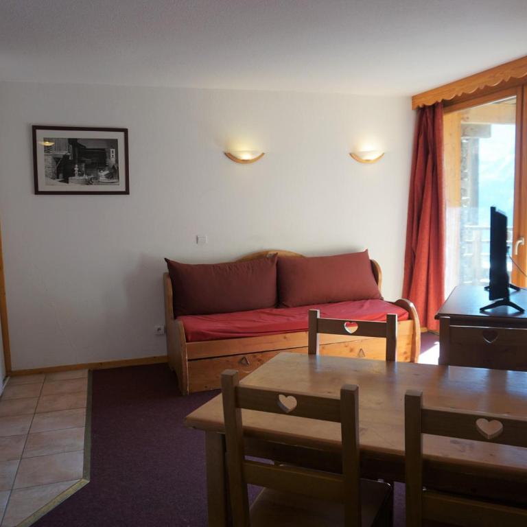 Appartement cosy 2 pièces, 4 pers, balcon, parking, WIFI, Orcières Merlette - FR-1-636-140 - Apartment (4 Adults) - 4