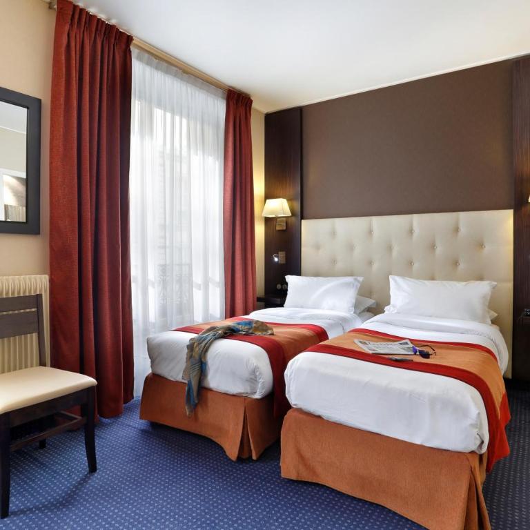 The Originals City Hotel Paix Republique - Chambre Lits Jumeaux - 1