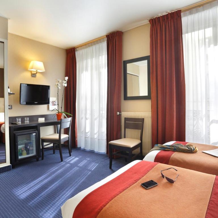 The Originals City Hotel Paix Republique - Chambre Lits Jumeaux - 2