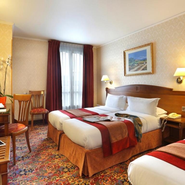 The Originals City Hotel Paix Republique - Chambre Double ou Lits Jumeaux avec Canapé-Lit - 4