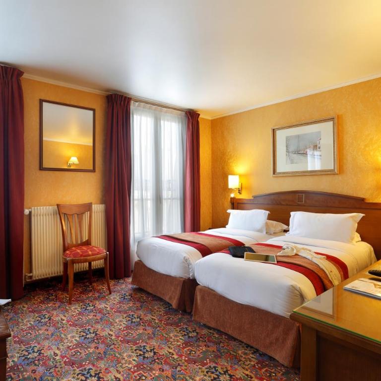 The Originals City Hotel Paix Republique - Chambre Lits Jumeaux - 4