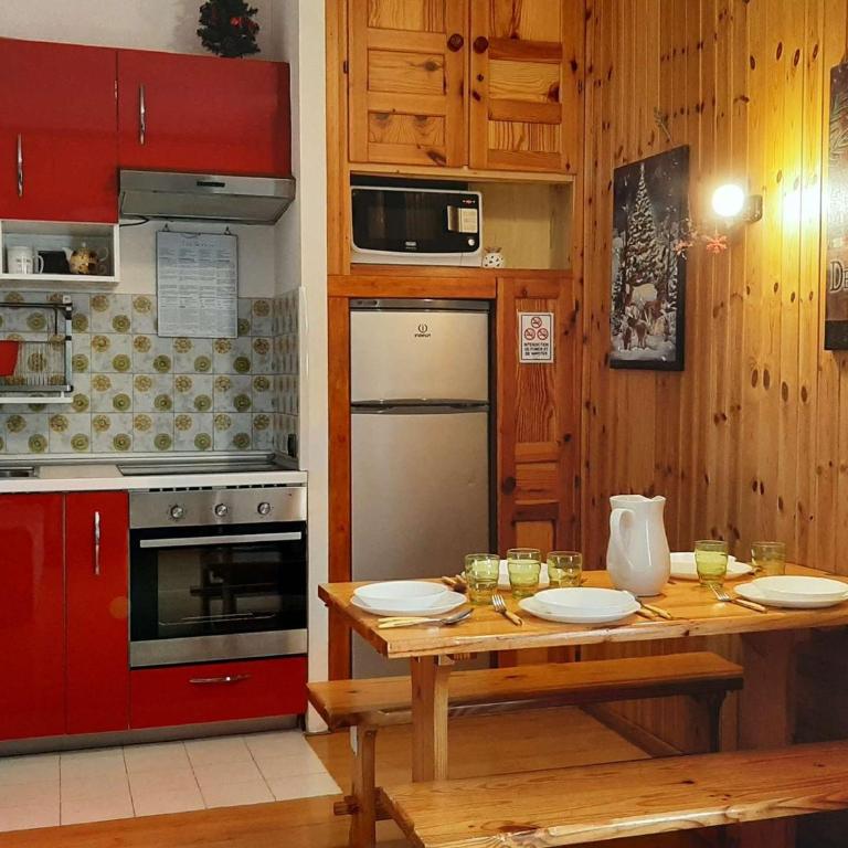 Studio Montagne Montgenèvre - 5 pers, Balcon Sud, Proche Pistes et Navette - FR-1-330D-3 - Apartamento (5 adultos) - 12