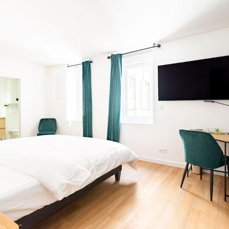 Calme & Chic vert - Proche gare et centre - One-Bedroom Apartment - 1