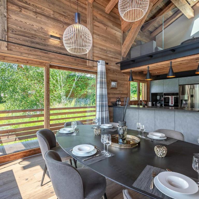 Chalet Luxe 12 Pers. Face aux Pistes avec Skiroom, Garage, Salle de Sport et Services Inclus - Chalet 3 Chambres - 8