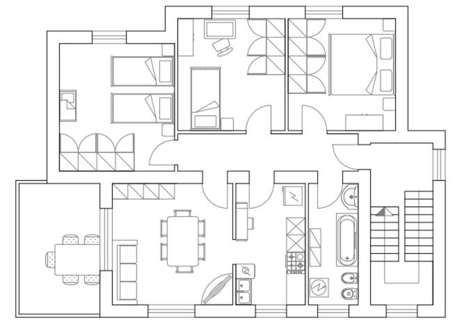 Appartamenti Casa Viviana - Apartamento de 3 dormitorios - 20