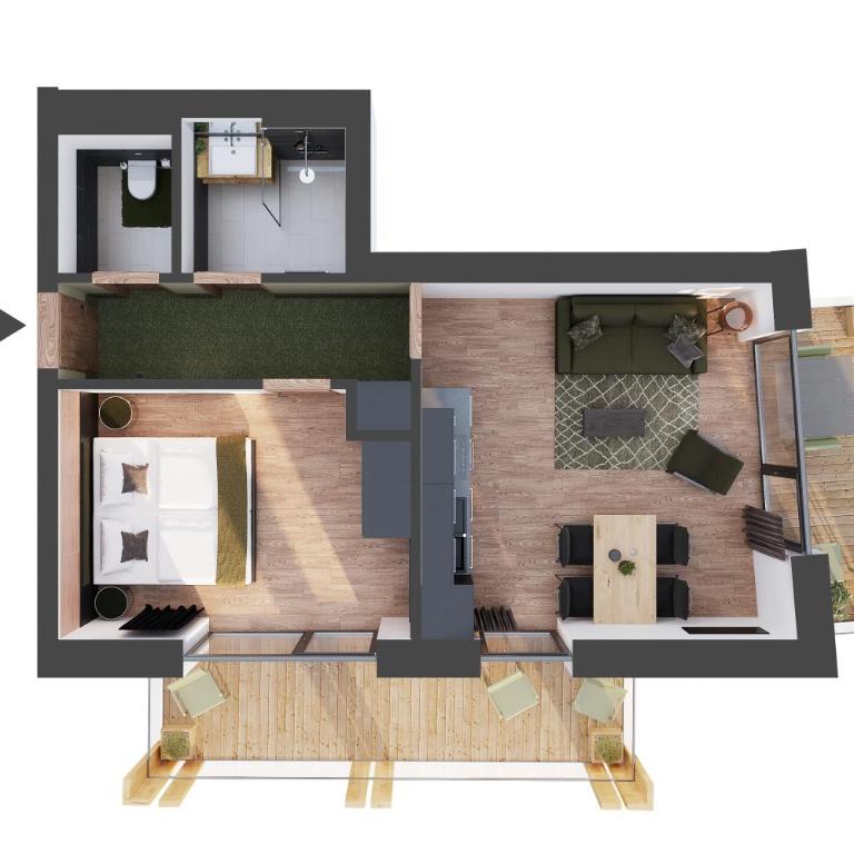 Summit Seefeld - Apartment mit 1 Schlafzimmer - 9