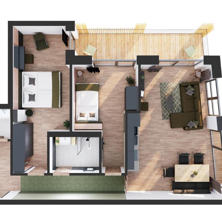 Summit Seefeld - Apartment mit 2 Schlafzimmern - 10