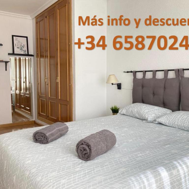 Apartamento grande, 2 dormitorios, garaje gratis - Two-Bedroom Apartment - 1
