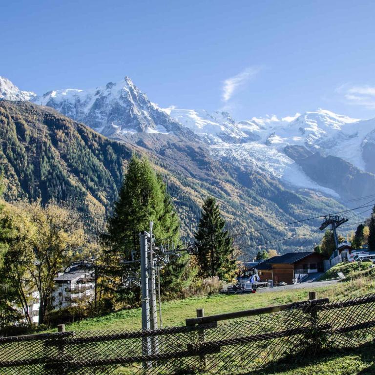 Chalet mitoyen aux pieds des pistes pour 6 pers., animaux admis, à Chamonix - FR-1-343-225 - Chalet - 9