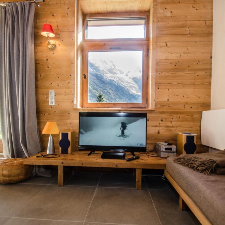 Chalet mitoyen aux pieds des pistes pour 6 pers., animaux admis, à Chamonix - FR-1-343-225 - Chalet - 11