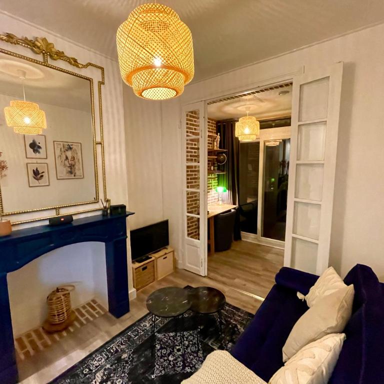 Escale Bohème - 500m Gare - Terrasse - Appartement 1 Chambre avec Terrasse - 12
