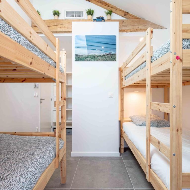 Ted Surf House - Lit Simple dans Dortoir de 4 Lits - 1