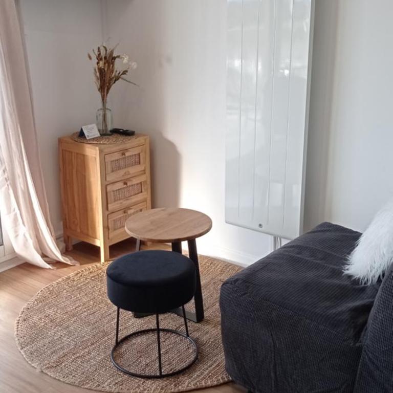 Trésor d'Opale T1 VUE MER BALNÉO-SPA PARKING PRIVÉ WIFI NETFLIX 3 PERS - Studio with Sea View - 3