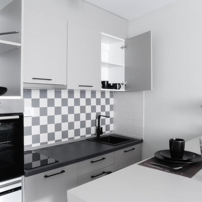 Apartments Srbija Waterfront - FREE PARKING - Apartman sa 1 Spavaćom Sobom i Besplatnim Parkingom - 5