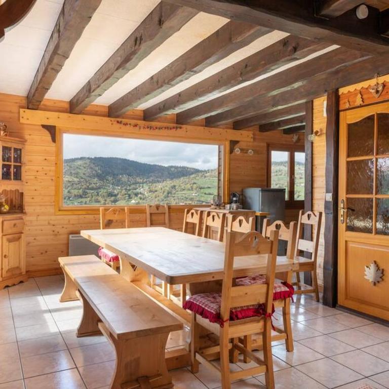 Chalet avec sauna, magnifique vue et à 400m des pistes - Chalet - 7
