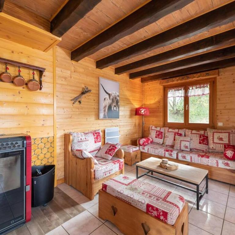 Chalet avec sauna, magnifique vue et à 400m des pistes - Chalet - 5