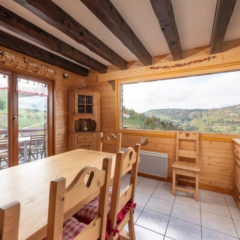 Chalet avec sauna, magnifique vue et à 400m des pistes - Chalet - 4