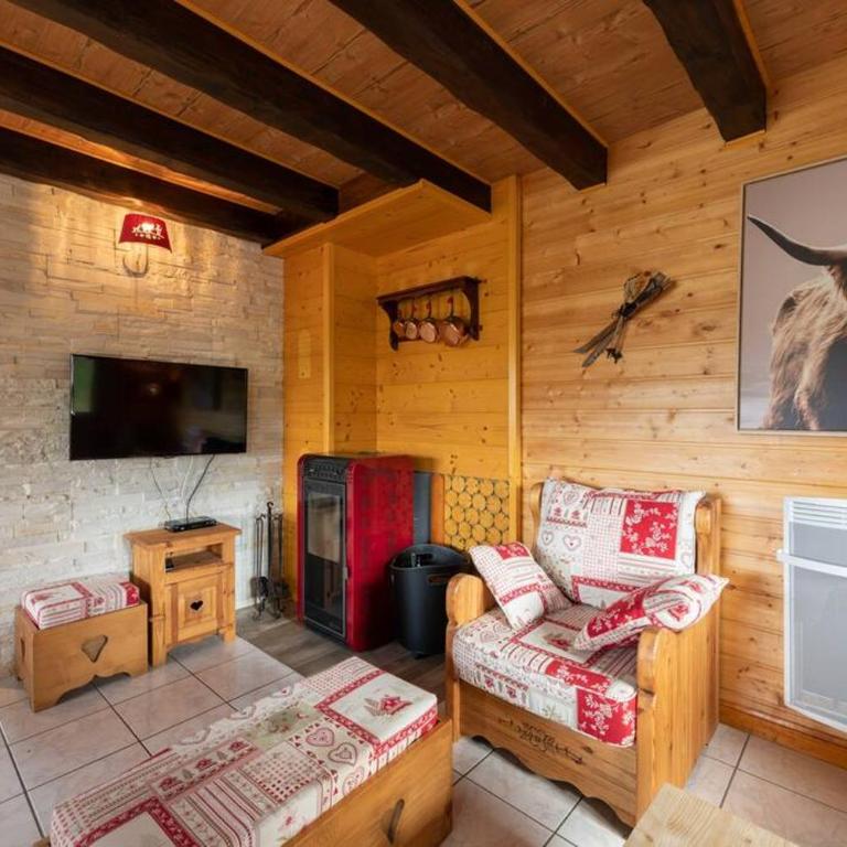 Chalet avec sauna, magnifique vue et à 400m des pistes - Chalet - 6