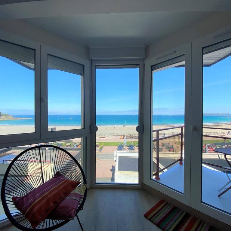 Appartement avec WIFI et Vue Mer, Plage de Trestraou à Perros-Guirec - FR-1-368-384 - Appartamento - 1