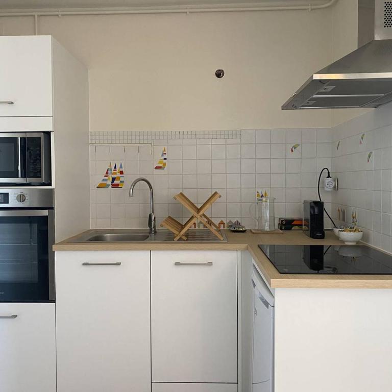 Appartement avec WIFI et Vue Mer, Plage de Trestraou à Perros-Guirec - FR-1-368-384 - Appartamento - 7