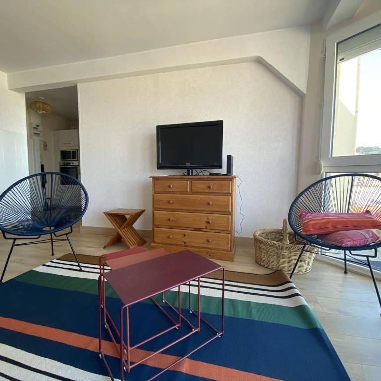 Appartement avec WIFI et Vue Mer, Plage de Trestraou à Perros-Guirec - FR-1-368-384 - Appartamento - 18