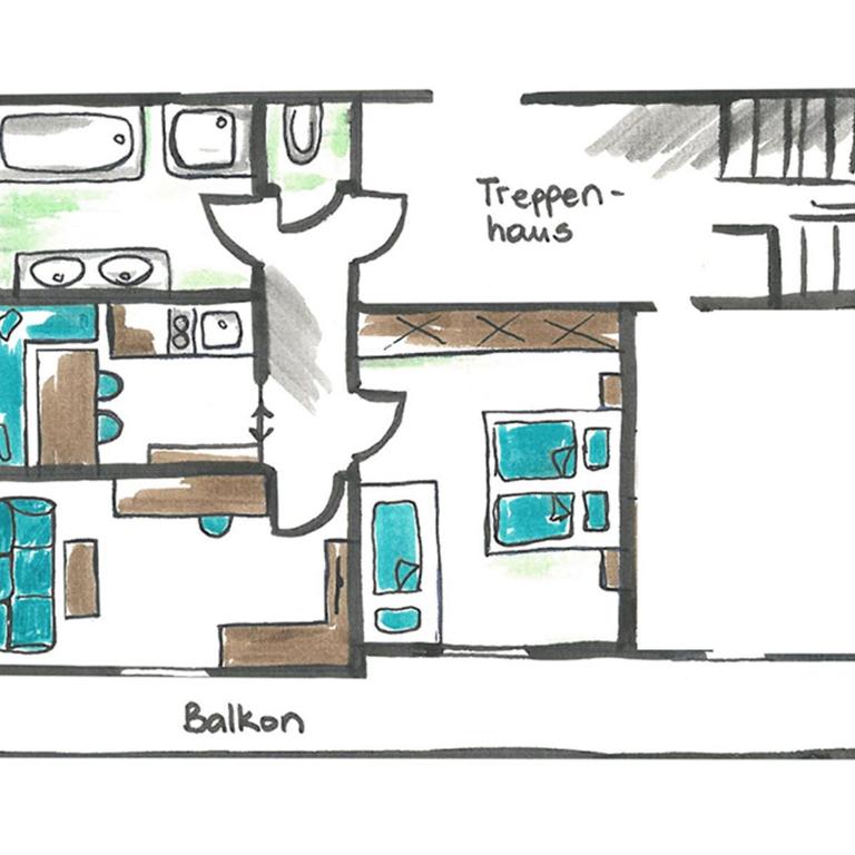 Haus Rainer - Appartamento con 1 Camera da Letto e Balcone - 10
