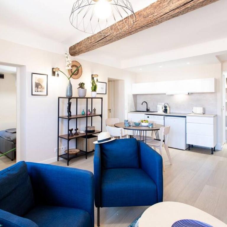 L16 Suite Malonat Vieux Nice 1 min Mer/ 2 chbres & AC - Appartement 2 Chambres - 30