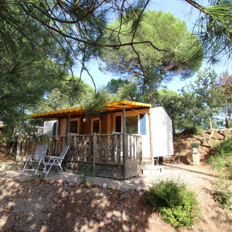 Harbers zonvakanties chalets met airco camping Leï Suves Roquebrune sur Argens - Chalet 3 Chambres - 1