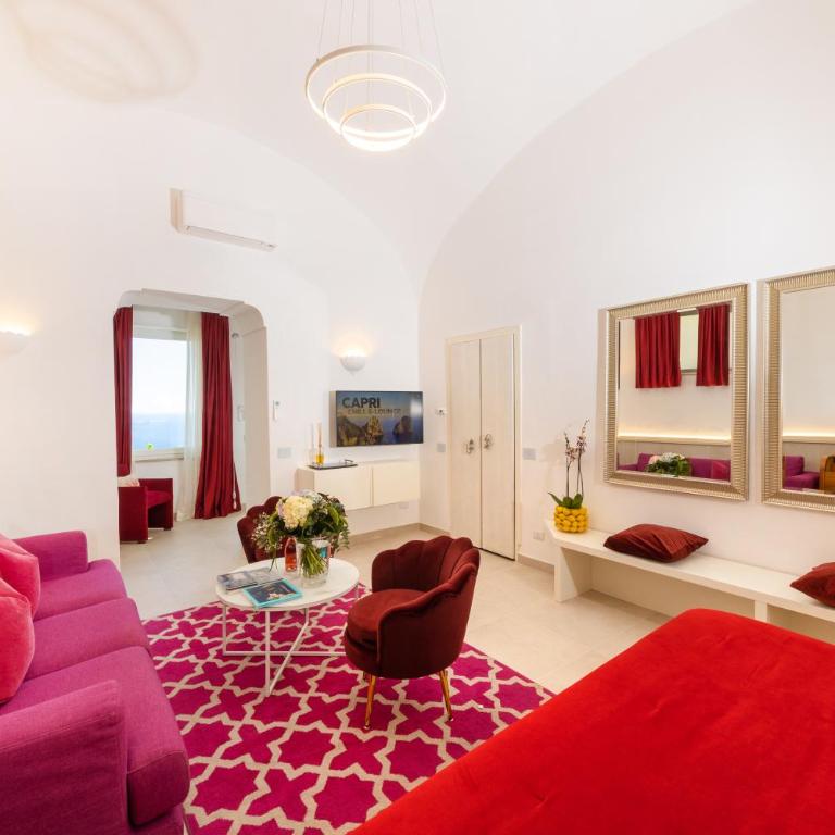 Suite Belvedere Capri Exclusive Rooms - Junior Suite con Vista Mare - 12