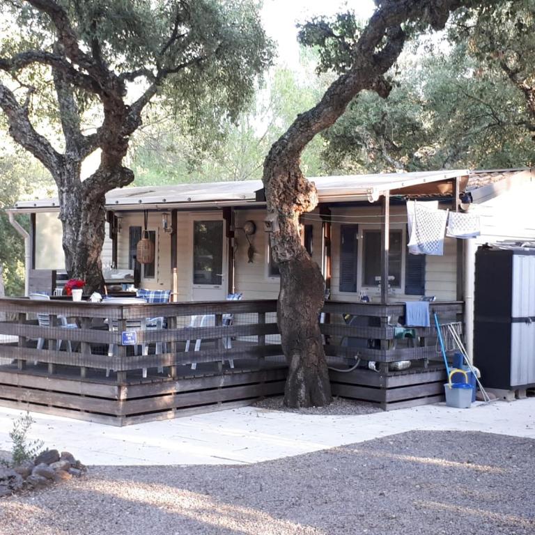 Harbers zonvakanties chalets met airco camping Leï Suves Roquebrune sur Argens - Chalet 2 Chambres - 1