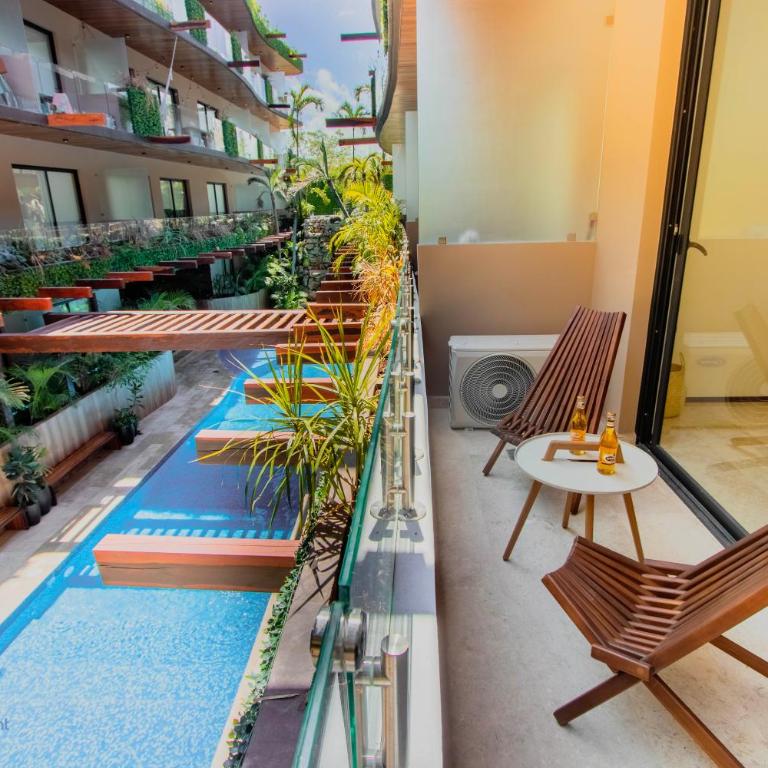 Menesse Condos tulum - Apartamento de 1 dormitorio - 40