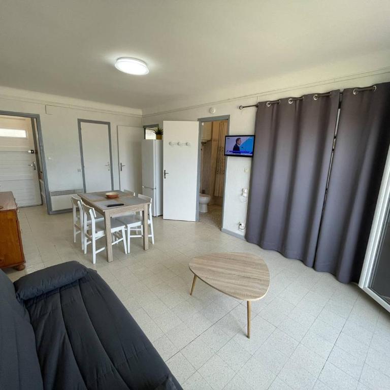 Studio 4 pers. en bord de mer avec balcon, parking et animaux admis à Saint-Cyprien. - FR-1-106-94 - Apartment - 8