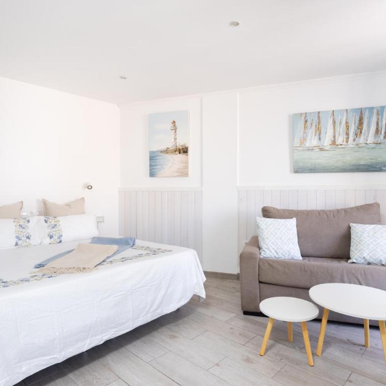 3 apartments 50m from the Las Americas Promenade with heated pool - Estudio - 8