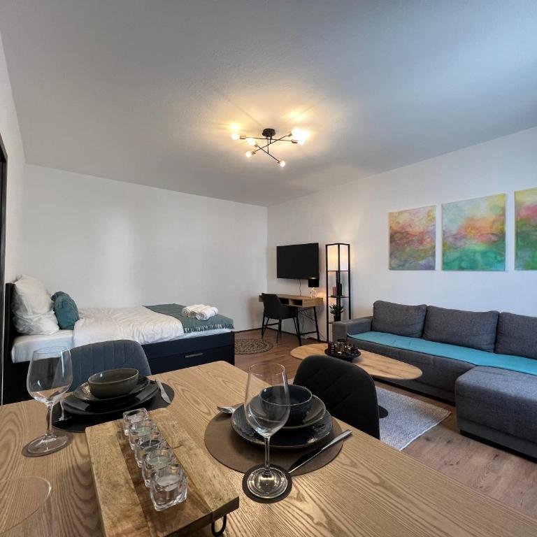 Friendly Space Apartment - Studio-Apartment mit Kingsize-Bett - 5