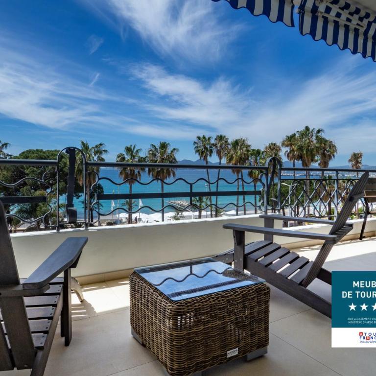 Cannes Croisette Superbe 3P front de mer - Apartamento de 2 dormitorios - 4